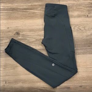 lululemon athletica Dark Green Leggings
